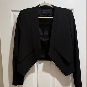 BCBGMaxAzria Black Women's Suit Jacket